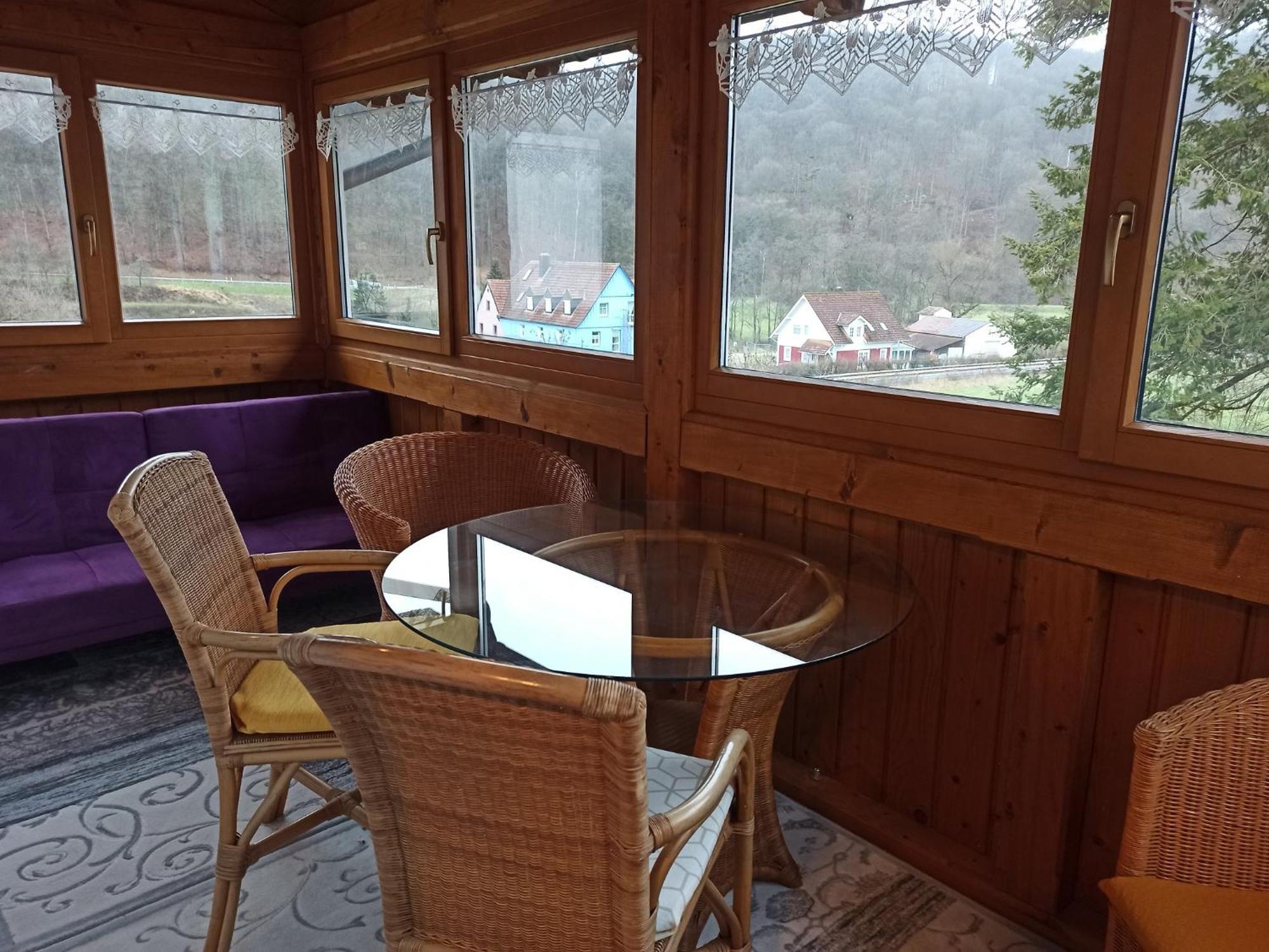 Apartamento Reitstation Roßmühle Gräfendorf Exterior foto