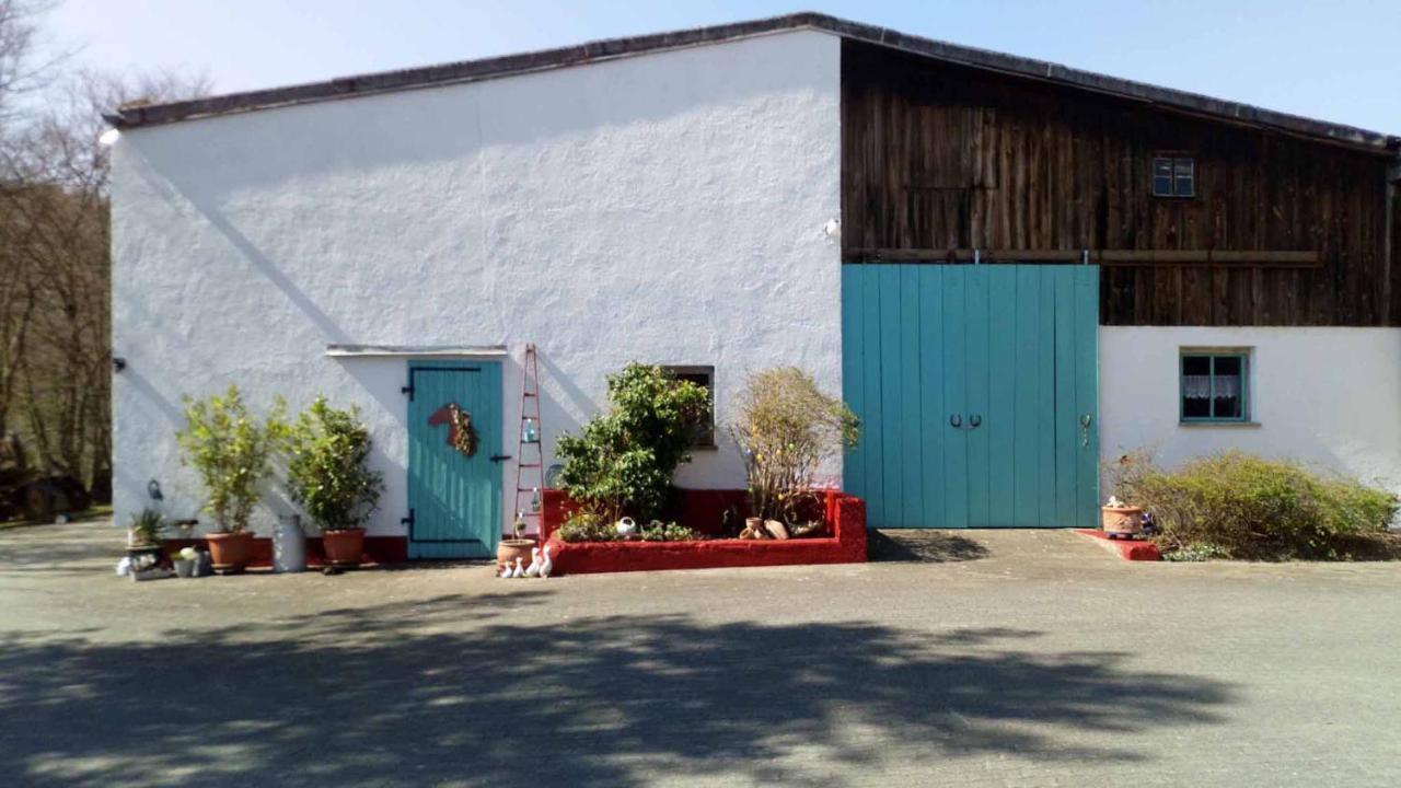 Apartamento Reitstation Roßmühle Gräfendorf Exterior foto